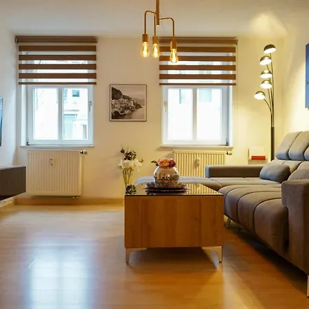 3-Raum City-Appartement Jena Exterior foto